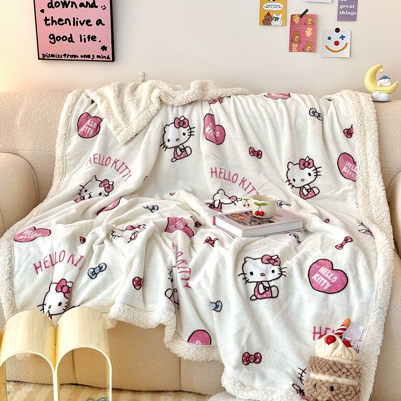 Hello Kitty, (платформа внешней торговли), мультфильм детский многофункциональный одеяло