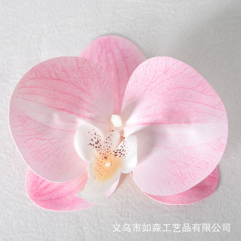 シミュレーションフィルム胡蝶蘭花頭花弁シミュレーション花アクセサリーヘアピンdiy手作りウェディングドレス装飾|undefined