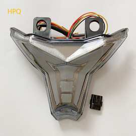 适用摩托车川崎Kawasaki Z1000 14-20ZX-10R LED改装带转向后尾灯
