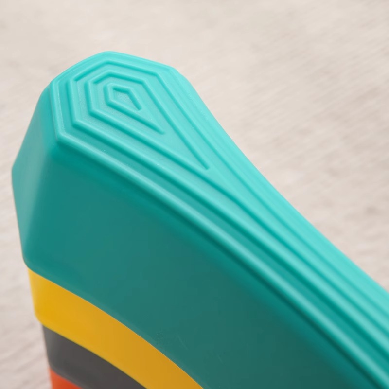 Jardín de infantes al aire libre dispositivo de aptitud física inteligente puente de juguete de madera de equilibrio de paso