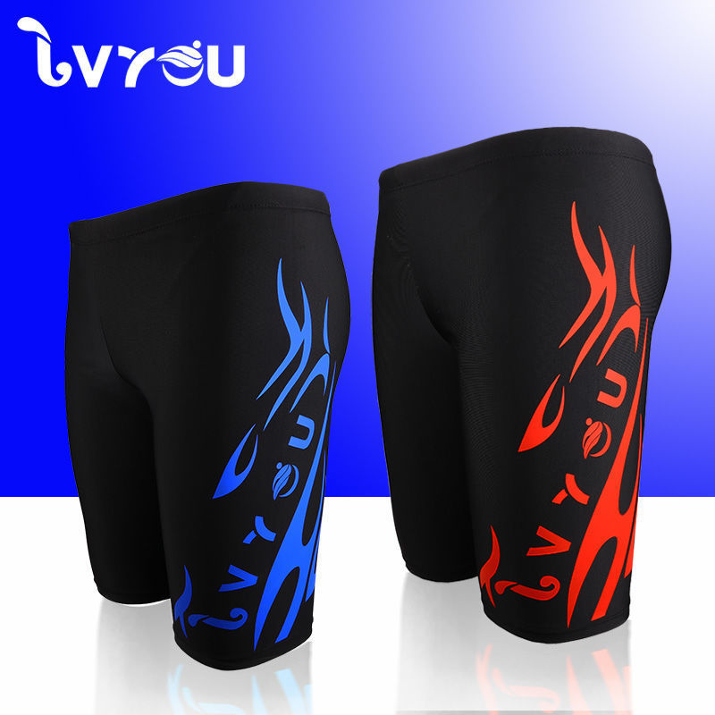 Bañador de Boxer para Hombre de Nailon Secado Rápido para Natación