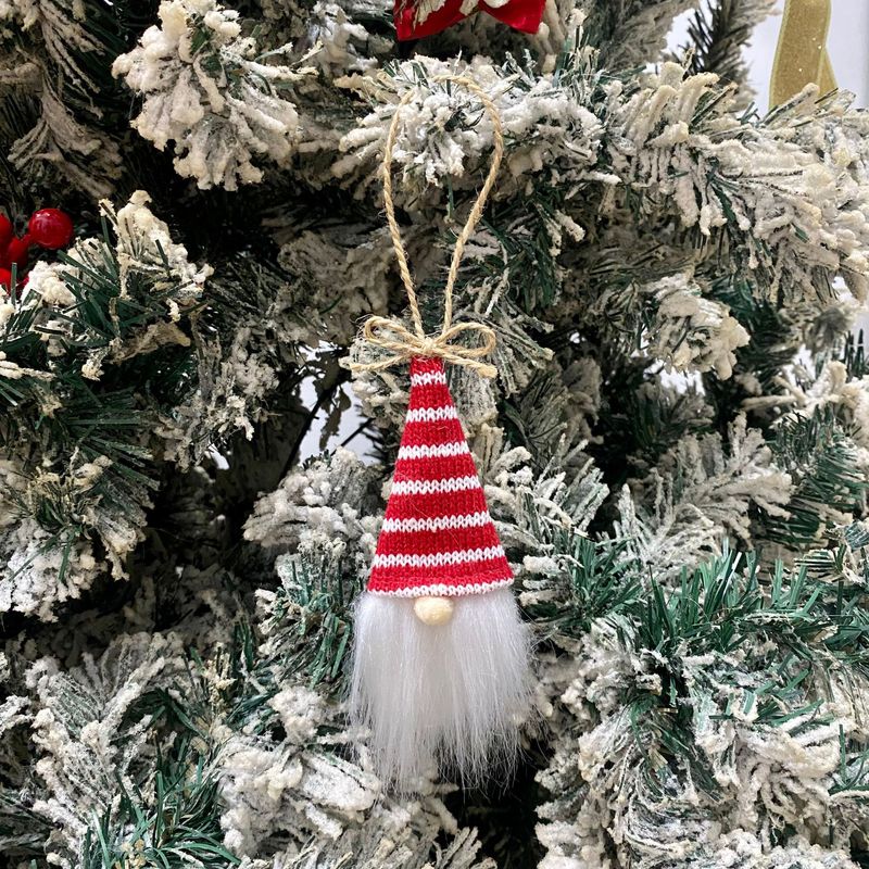 クリスマスの装飾用品のアイデアの新しいニットの小さいハンガーのクリスマスの酒の瓶の帽子のセットのレストランの酒の瓶の装飾品|undefined