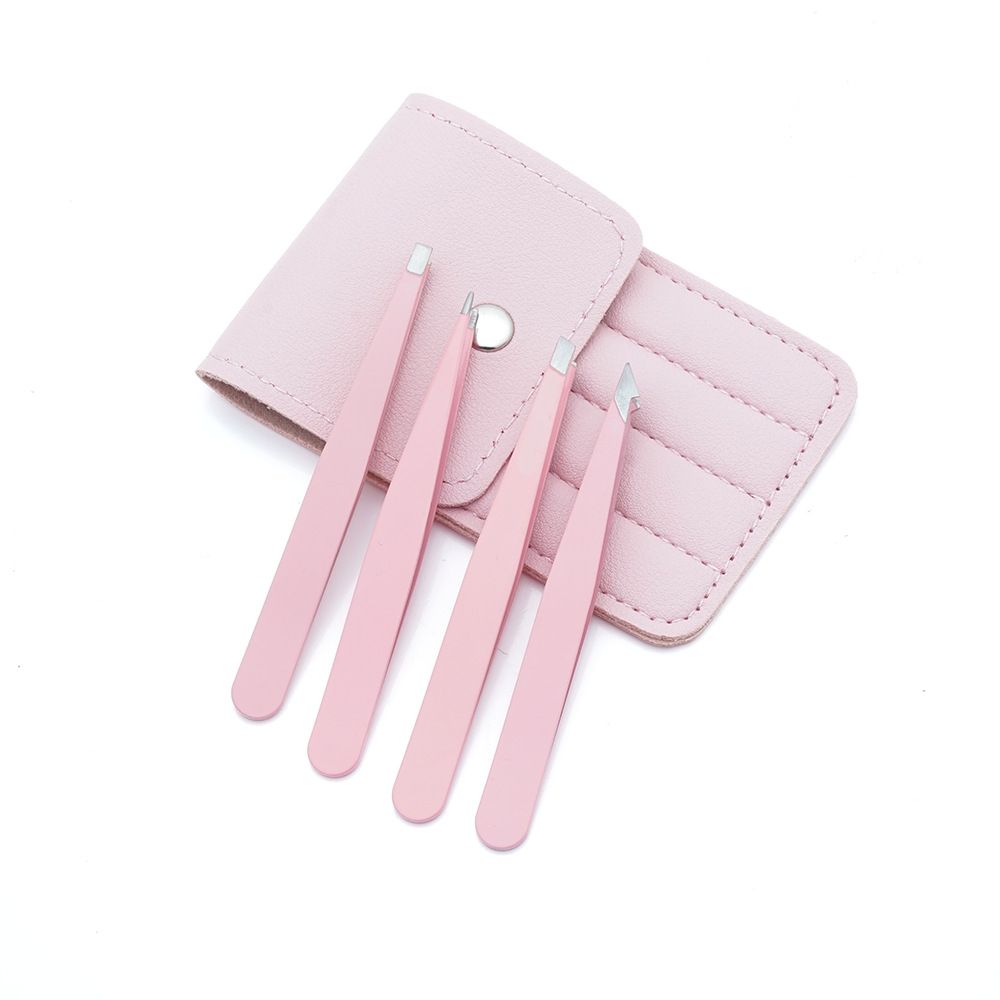 Juego de 4 piezas rosa