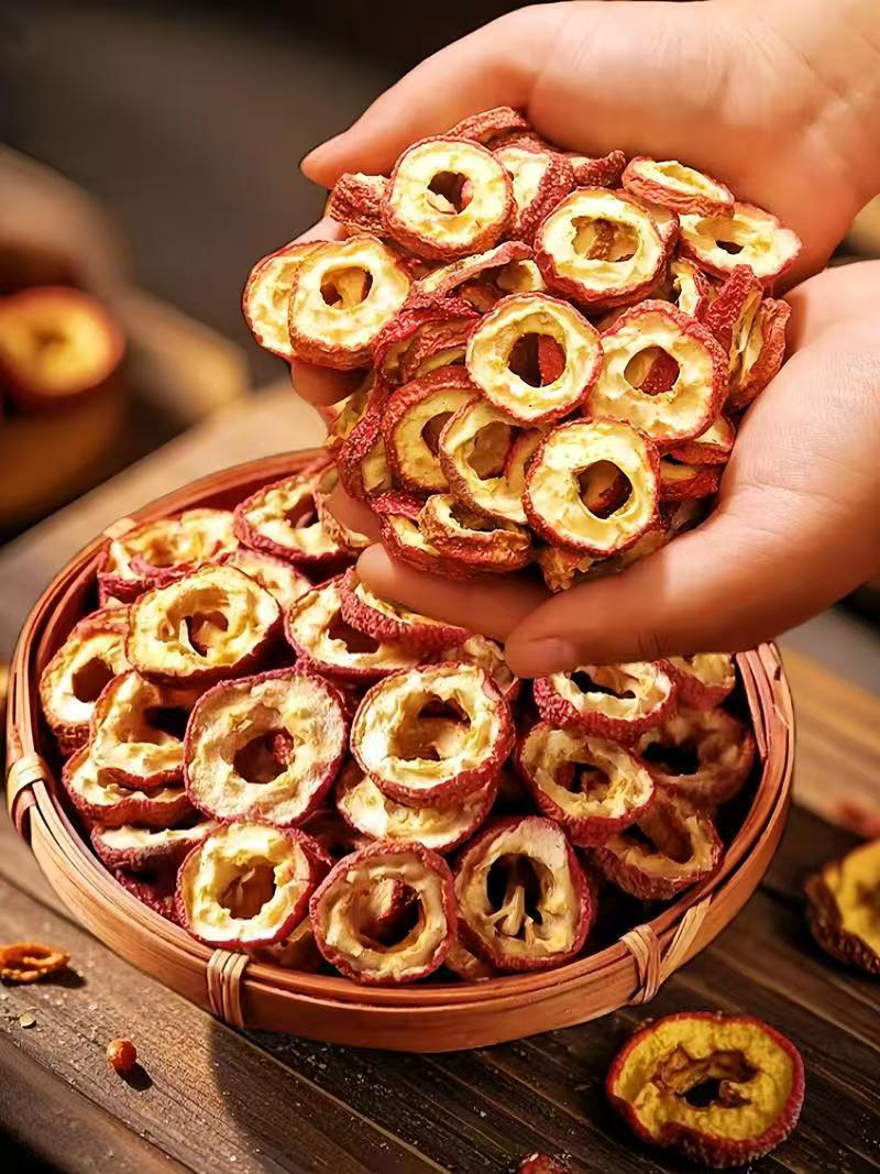 Shan Zha Slices (Crataegus pinnatifida) — Pitted Dried Hawthorn Fruit for Tea & Soup quality and texture
