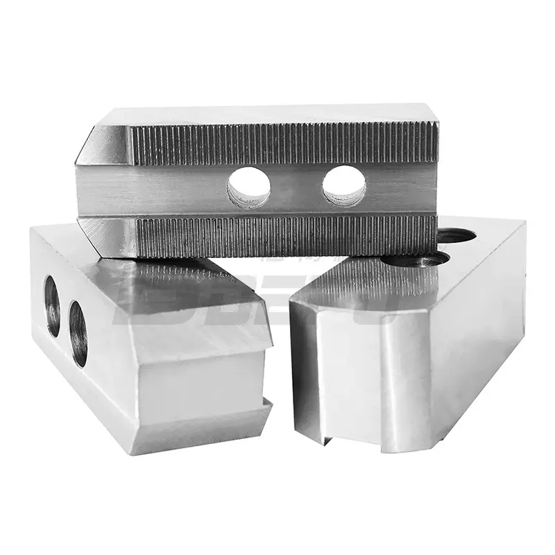 卡爪软爪1.5*60梳齿10寸油压卡爪液压生爪 10寸加高卡爪倍得福