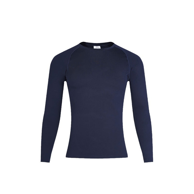 Sport Engen Langarm Quick-Dry Training Fitness Shirt Für Männer Hohe Elastische Kompression Basketball Top Fußball Laufen_voghion.com