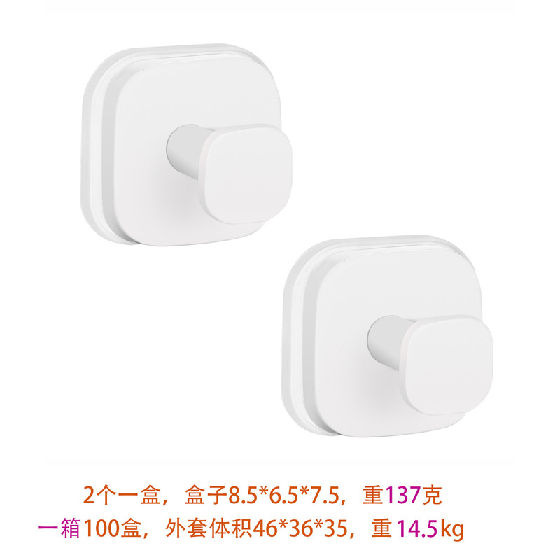 クロスボーダーステンレス鋼吸盤フック金属フック強粘着フックコートフックバスローブフックホルダー浴室キッチン|undefined