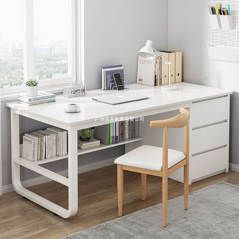 Desk Study Table Student Home Writing Computer Desk Desktop Workstation Bedroom Simple Office Desk with Drawers Desk Study Table Student Home Writing Computer Desk Desktop Workstation Bedroom Simple Office Desk with Drawers