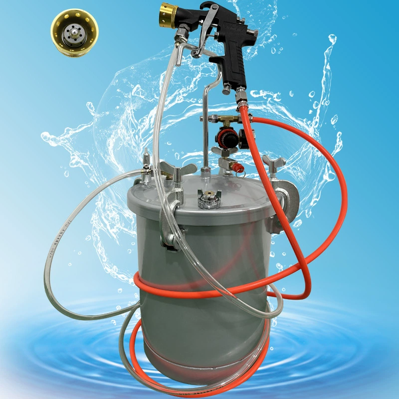 10 литров красочный пистолет-распылитель вода в воде ведро под давлением 10 л пистолет для мраморной краски песок в воде наружная стена имитация камня пистолет-распылитель