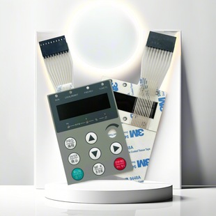 Inverter Membrane Switch Panel Water Pump Regulator Button Nameplate Pvc Frosted Film