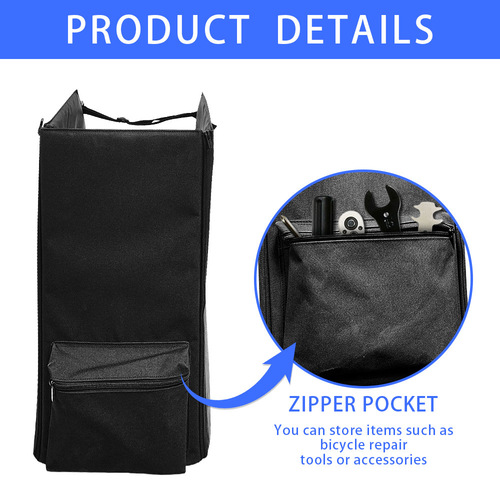 Hot selling folding bicycle storage box car trunk storage box car storage waterproof bike storage