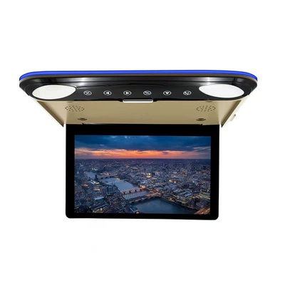 Cross-Border 11.6inch Inch Ceiling-Mounted Tv Ips Display Mp5 Player with HDMI Input and Sub Portable Rear Screen (Car TV)
