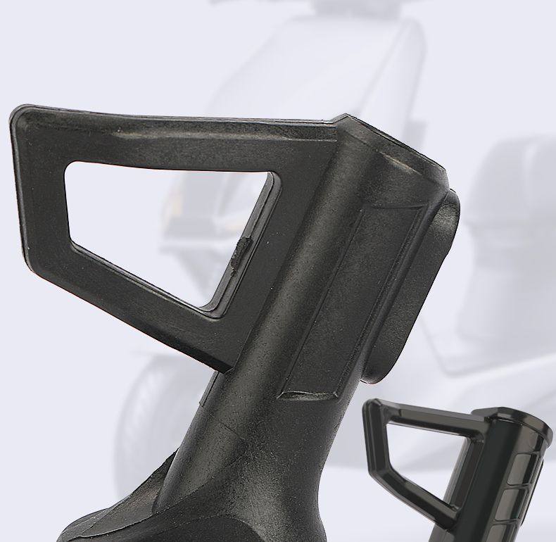 Electric Vehicle Side Stand Cover, Side Support Protective Cover, Plastic Cover, Horseshoe Foot Cover Accessories, New National Standard Vehicle