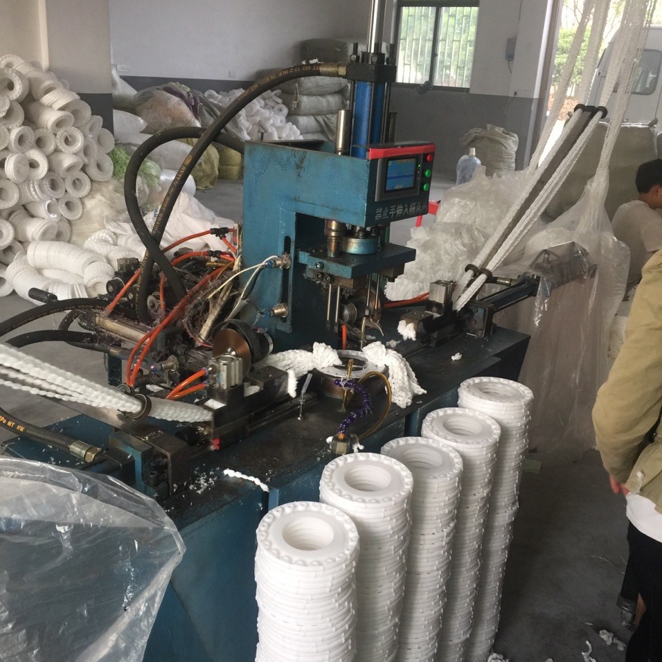 厂家直销好神拖拖把头穿线机 植毛机好神拖棉头机 全自动