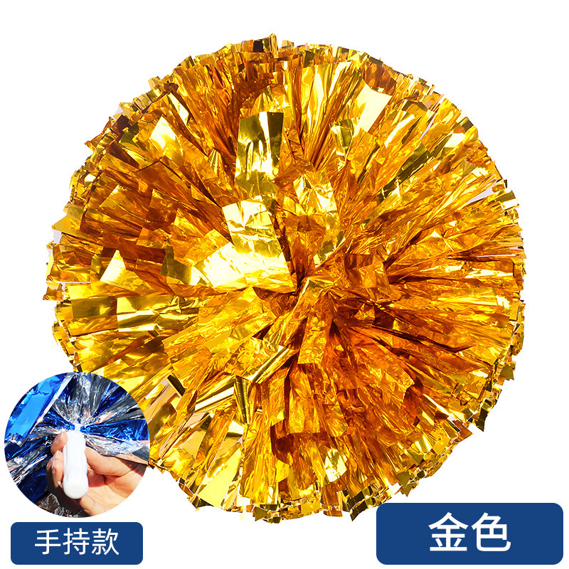 Porristas Bola de flores porristas mano flor mano sacudida flor danza rendimiento mano flor porristas flor bola de color rendimiento