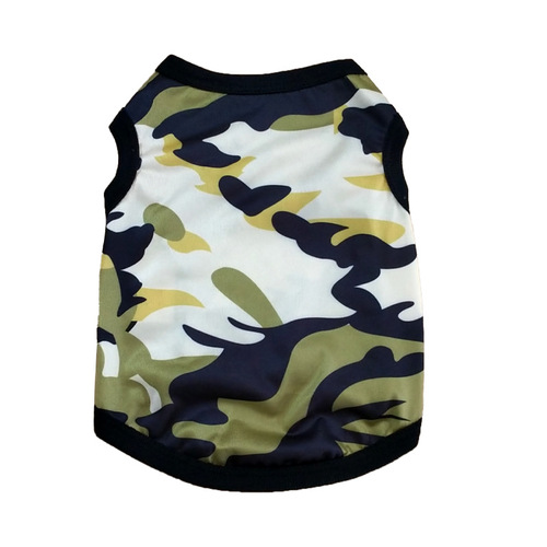 Pet Dog Clothes Camouflage T-Shirt Dog Clothing Cute Pet Cat Clothes Charming Pet Fashion