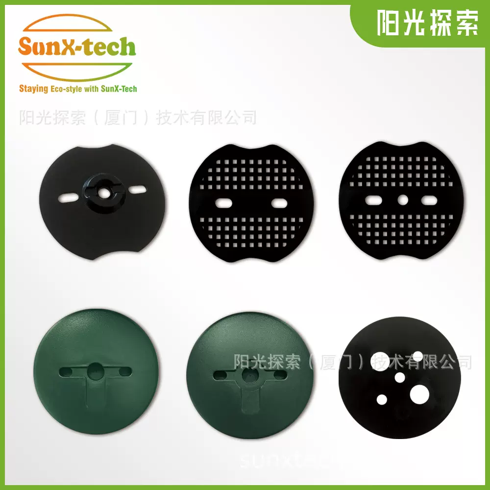 塑料片PE塑料片防草布地钉草皮钉垫片U型钉垫片套装厂家直销