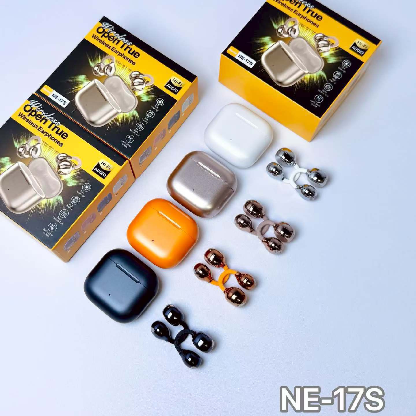 NE - 17S auriculares Bluetooth abiertos V6.0 inalámbricos TWS no en el oído auriculares deportivos HiFi calidad de sonido