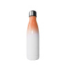 Double -layer stainless steel vacuum Vacuum bottle double -layer gradient color cola bottle white heeming cola bottle water cup