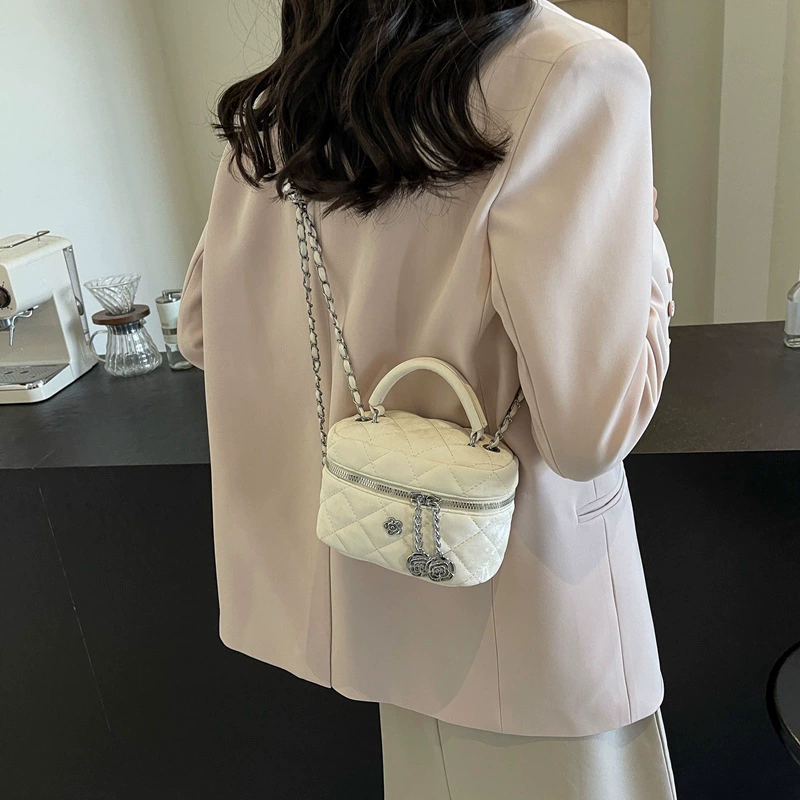 Летняя сумка на плечо, модная маленькая цепочка, сумка на одно плечо, стиль Chanel, цепочная сумка, корейский стиль