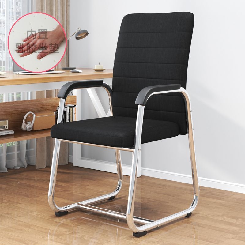 강화된 검은색 천 라텍스 쿠션 전기 도금 프레임⚑☆