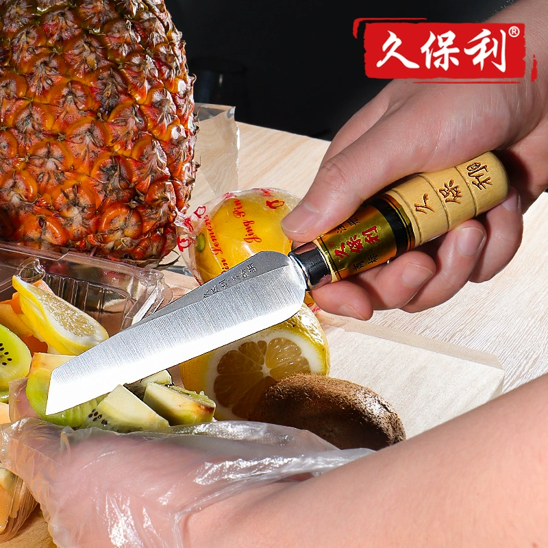 Аутентичный нож для резки фруктов Jubaoli, нож для чистки ананаса, нож для резки банана, дыни, коммерческий фруктовый нож, прямой нож