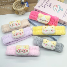 可爱动物毛绒洗脸发箍女款防滑洗脸神器批发新款化妆束发带批发