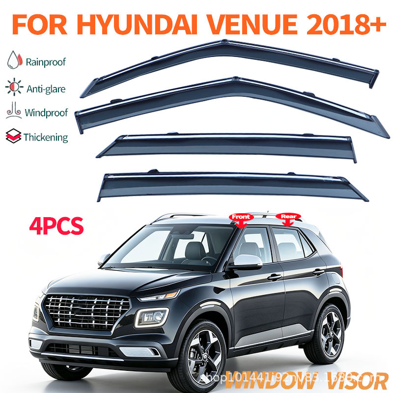 Suitable for Hyundai Venue 2018‑2026 Window visor