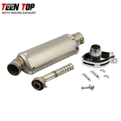 Exhaust manifold MT07 ER6N 502C Jicun - medium-size-titanium-color