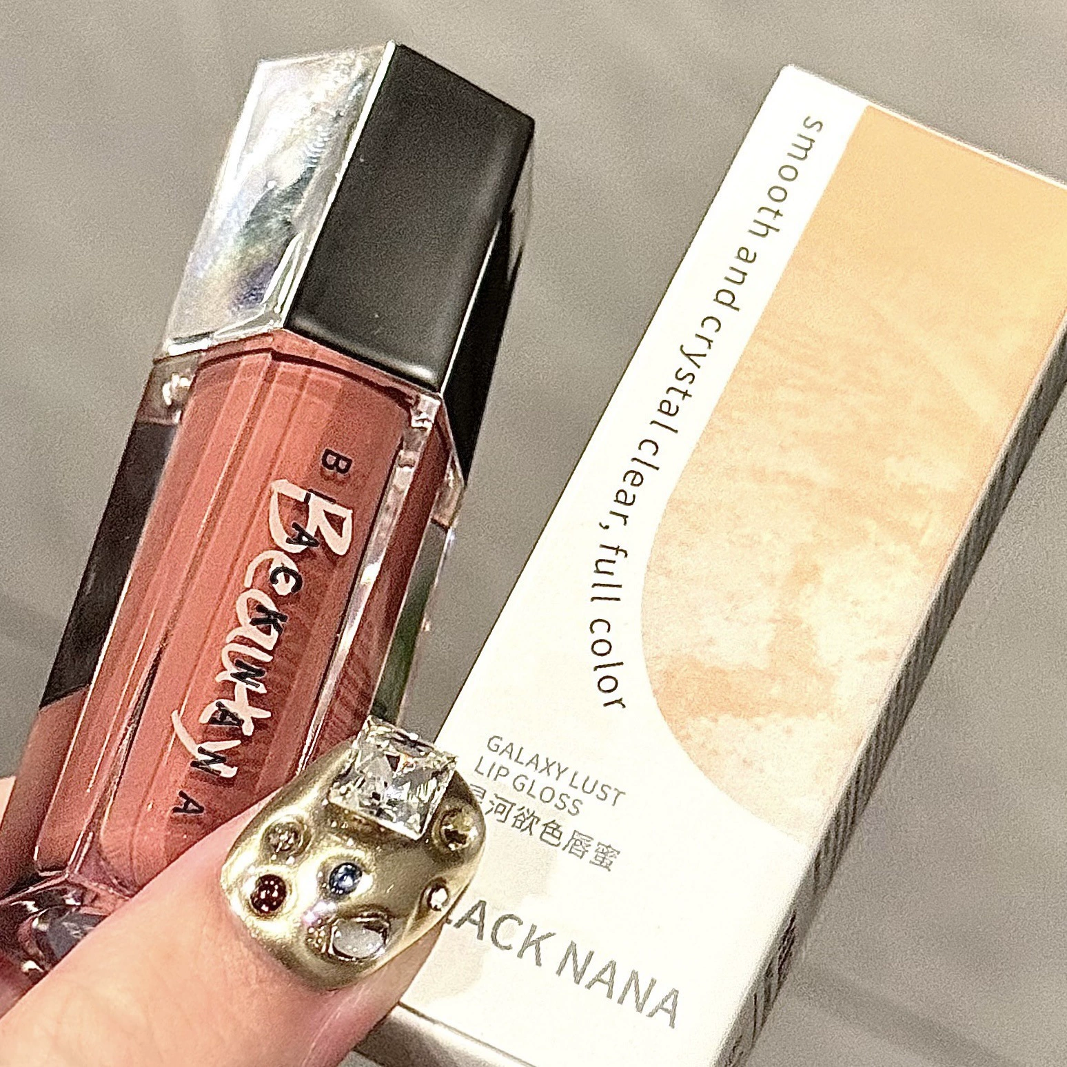 Витаминный блиск для губ, помада, румяна для лица, эффект зеркала