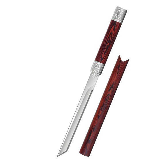 Factory Direct New Style Guofeng Outdoor Camping Knife Household Fruit Knife Multifunctional Cutting Vegetables Barbecue Meat Cutting Portable