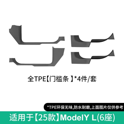Modelə uyğun ayaqaltı – Suitable for 25 Tesla Model - 25-piece-set-of-tesla-model-yl-door-sill-protectors-no-retail-box-w250010970