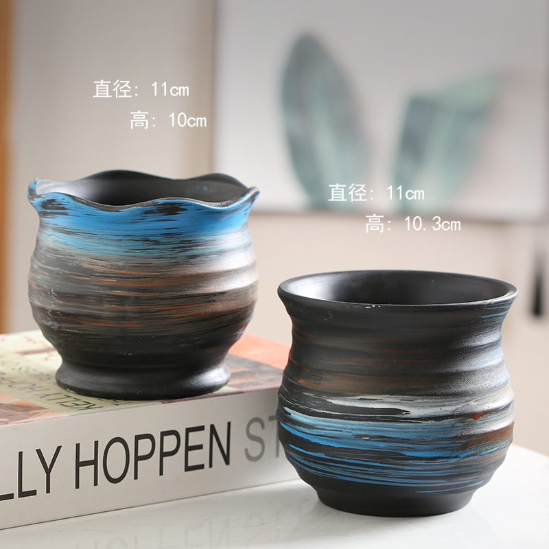 도자기 - 손실 임펄스, 두 개의 예술적 그림 - 조합