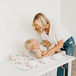 Cross-border Baby Care Table Changing Cover Diaper Changing Table Printed Bed Cover Replacement Cover Removable Cloth Cover