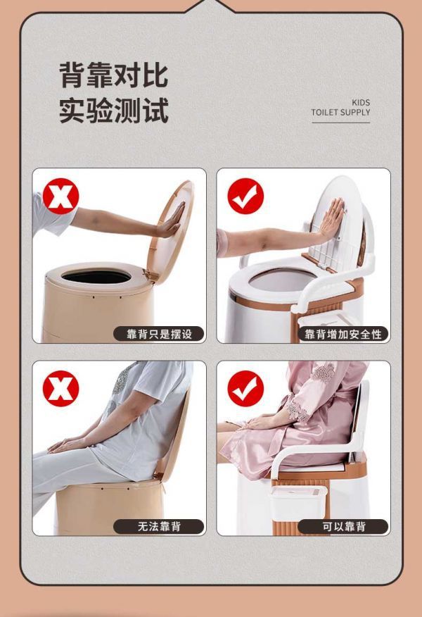 Toilet for the elderly at home, toilet chair, bedroom, adult, pregnant and postpartum toilet, mobile toilet, rural and rural areas undefined