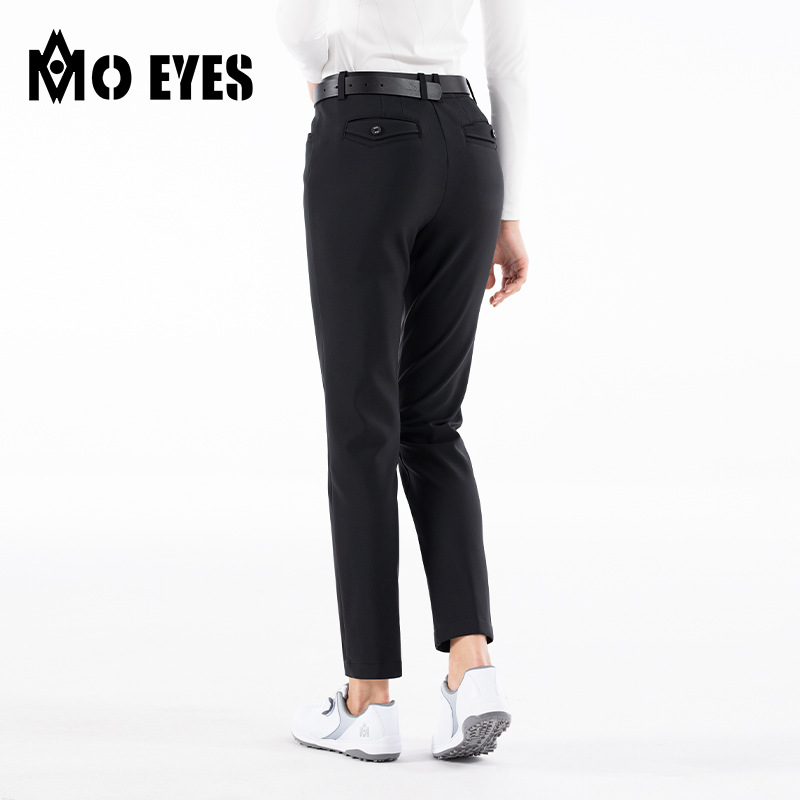 Quần golf nữ Moyes dài ống đứng lót nhiệt bên trong — M23kuz014-đen [ánh sáng và sưởi ấm bên trong], M23kuz014-trắng [bên trong ánh sáng và nhiệt]