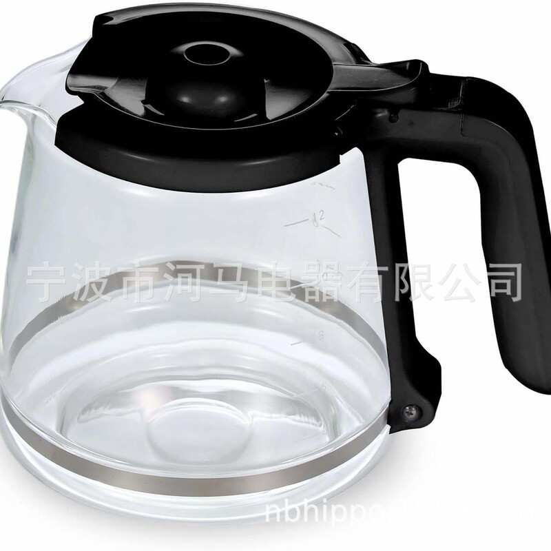 Factory Direct Sale of 12-Cup Gaopengkui Glass Coffee Pot Suitable for Mr.Coffee Replacement Parts Coffee Pot