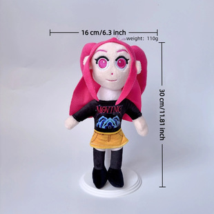 �羳��Ʒkpop demon hunters plush�CħŮ�F����ë�q����ϻ���ż