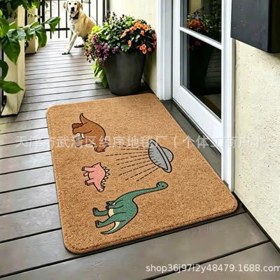 Cross-border outdoor shoe-changing entrance door Avtomobil döşəmə paspasları
