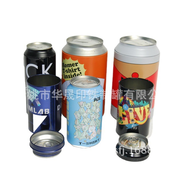 金属罐假式可乐罐礼品罐压缩T恤罐毛巾罐内裤罐储蓄罐坚果包装