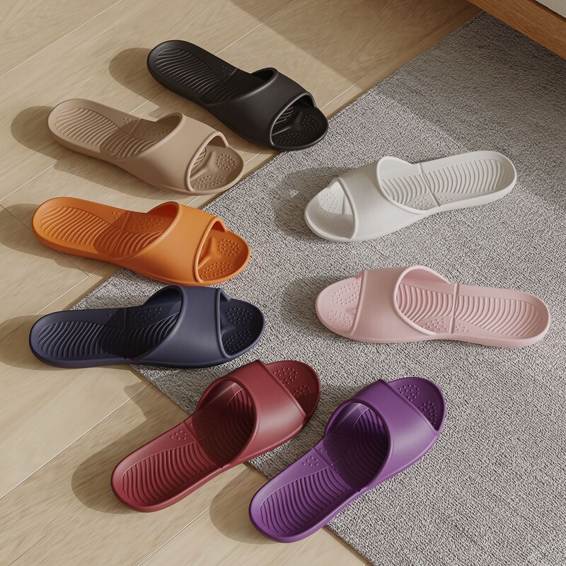 Arch-support home sandals, slim waist, lightweight women's model, 2026 popular flat-soled travel high-end silent non-slip shoes