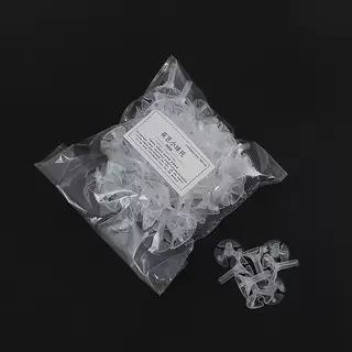 Arte floral de pensamiento de siete colores, soporte fijo universal, palo de bambú, pegamento de jack, bricolaje hecho a mano, ramo de bocadillos, material de embalaje de manzana