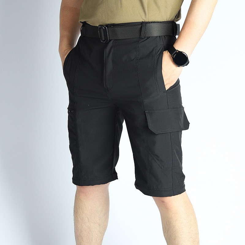 Tactical Work Pants For Men Breathable Detachable Hiking Trousers_voghion.com