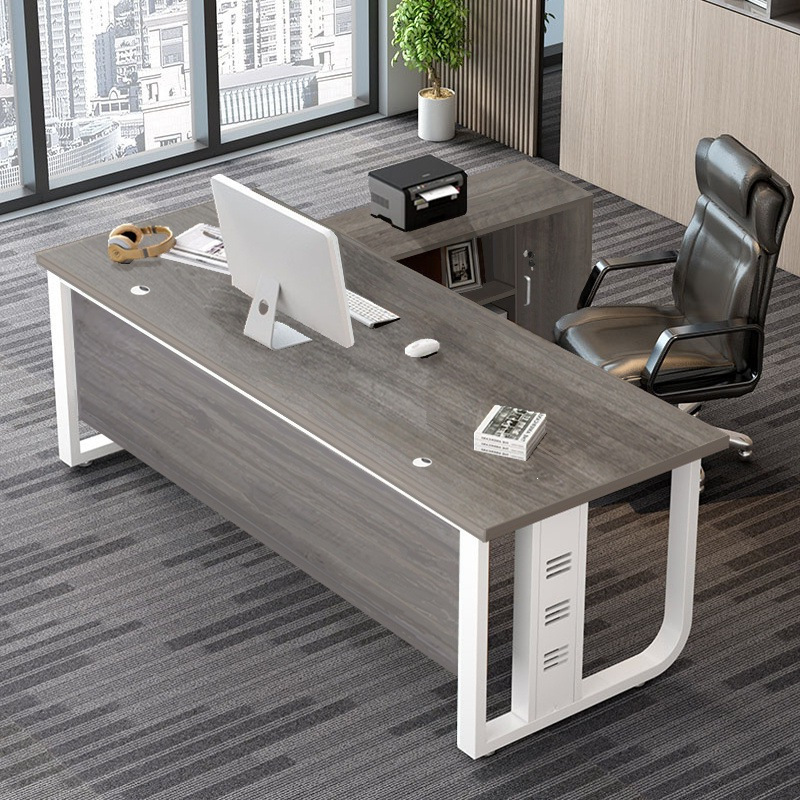 Modern Minimalist Office Desk Executive Desk Studio Desk Cabinet Combination Staff Computer Desk Rectangular