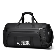クロスボーダーフィットネスバッグメンズファッショナブルなポータブルショルダースポーツバッグ大容量乾湿分離荷物バッグトラベルバッグ