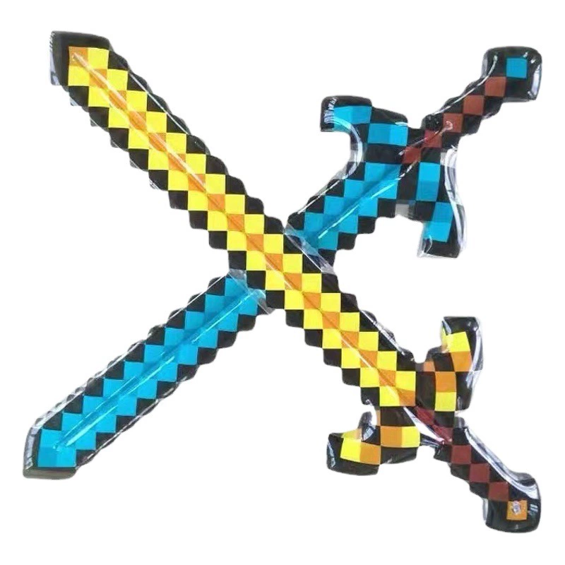 Игрушечный надувной меч Майнкрафт от производителя, детский нож-меч, экологически чистая игрушка для Amazon