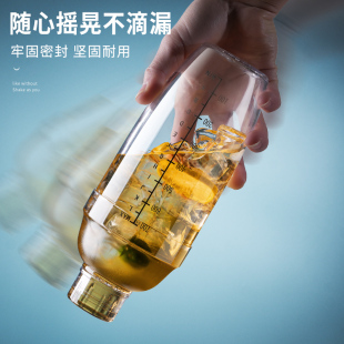 ✅ Thickened Shaker Cup Milk Tea Shop Food-Grade Hand-Made Lemon Tea Tools Full Set of Cocktail Shaker Hand-Cranked Kettle Set