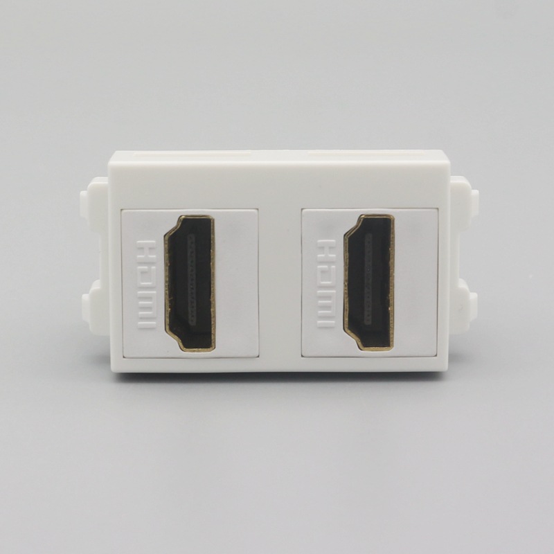 128型直插高清数字电视模块面板母对母2.0HDMI电脑显示器模块插座