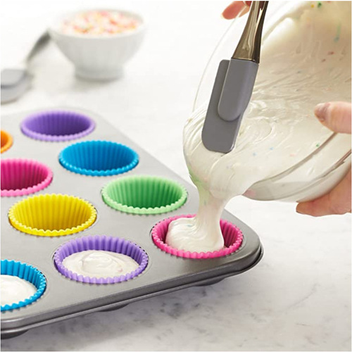 7cm silicone muffin cup food grade high temperature resistant baking cake cup oven air fryer special cake mold