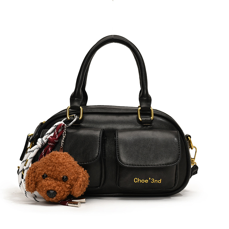 Retro Damen Umhängetasche Korean Style Handtasche Kissen Tasche_voghion.com